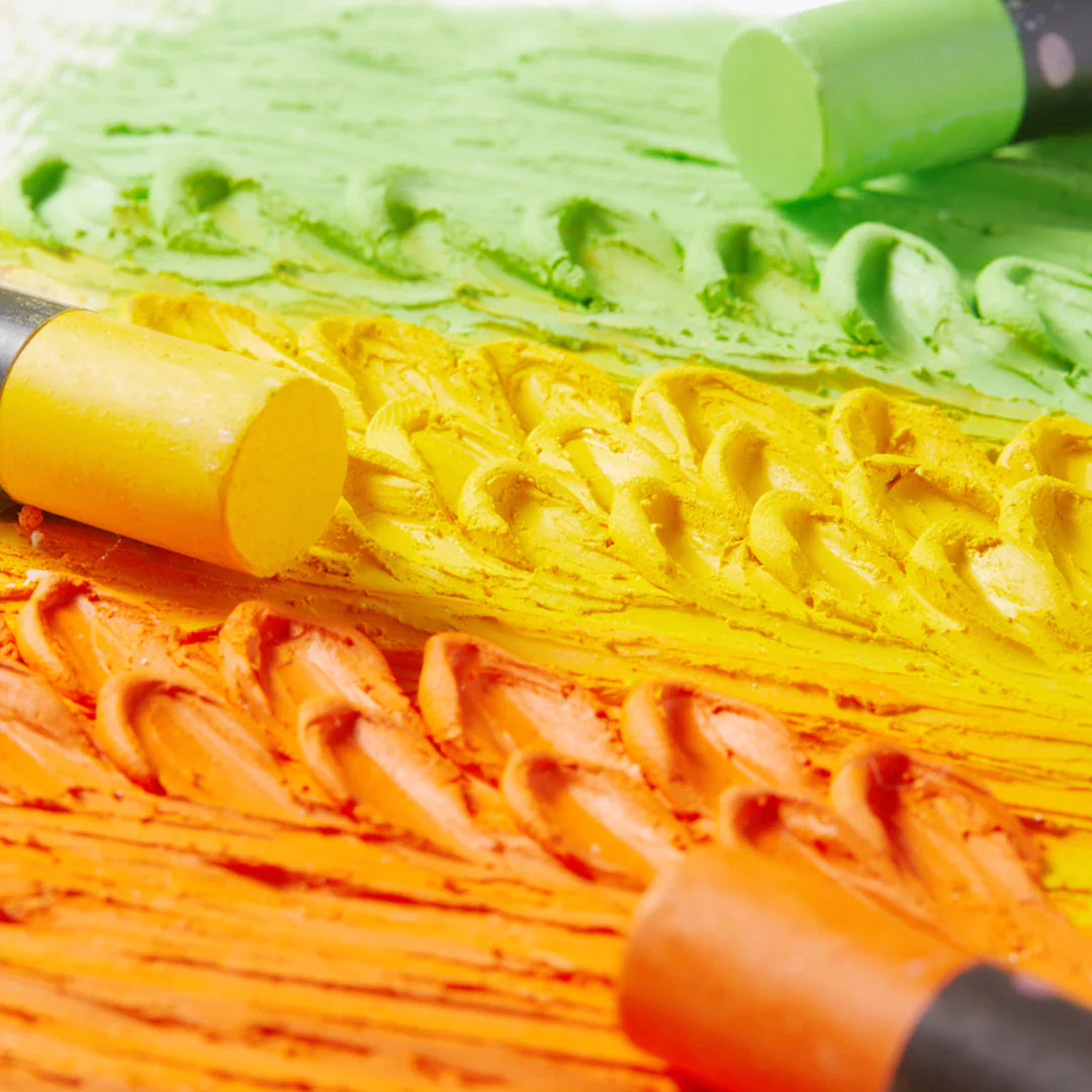 Oil Pastel Texture Kit: Forest Adventure