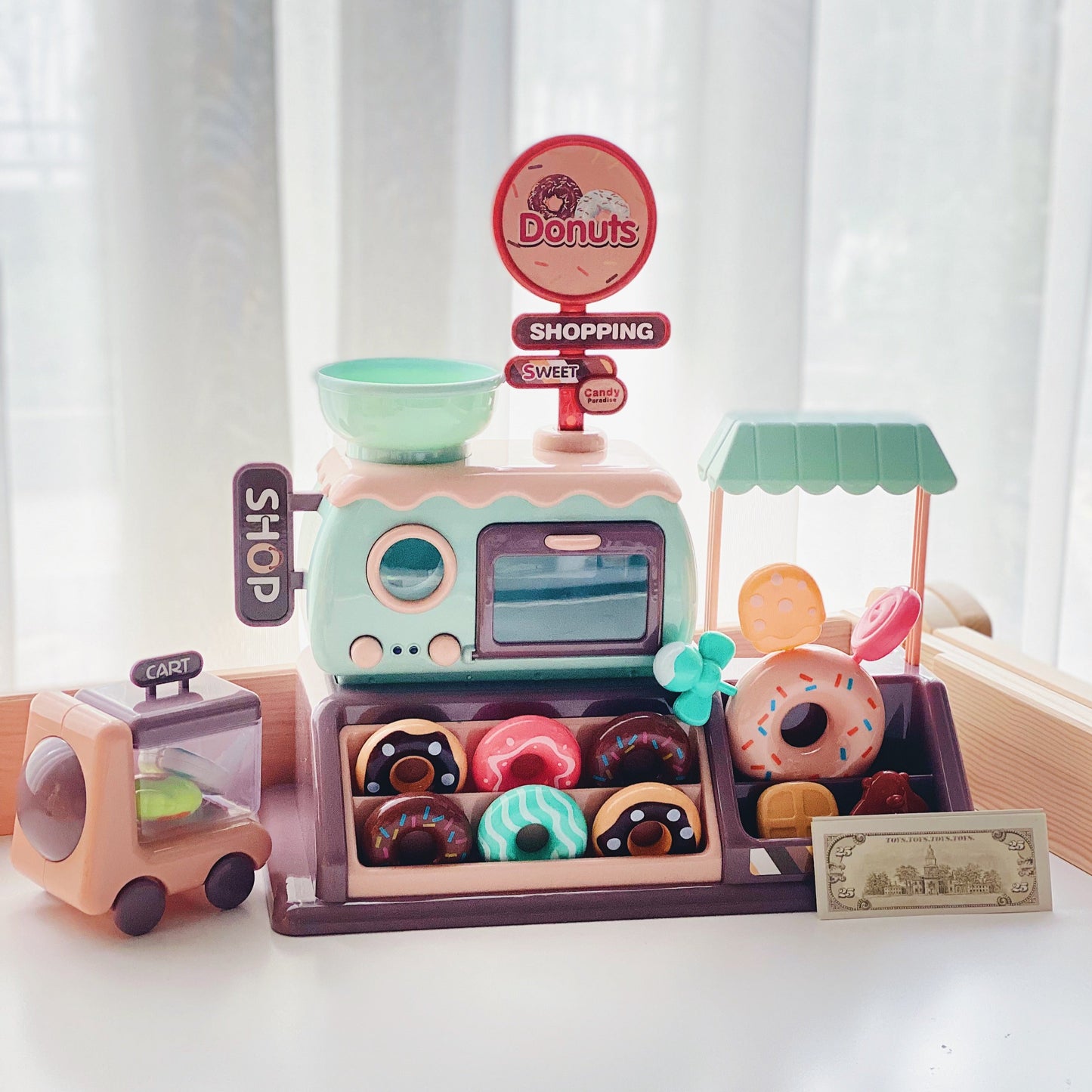 Kids Pretend Play Doughnut Shop