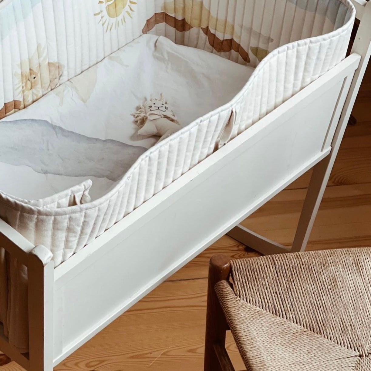 Connected infant bedding outlet