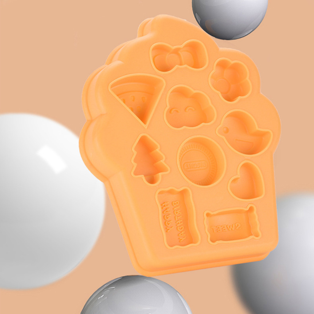 Kids Pretend Play Ice Cream Maker with Coloured Play Dough Dolly & Belly