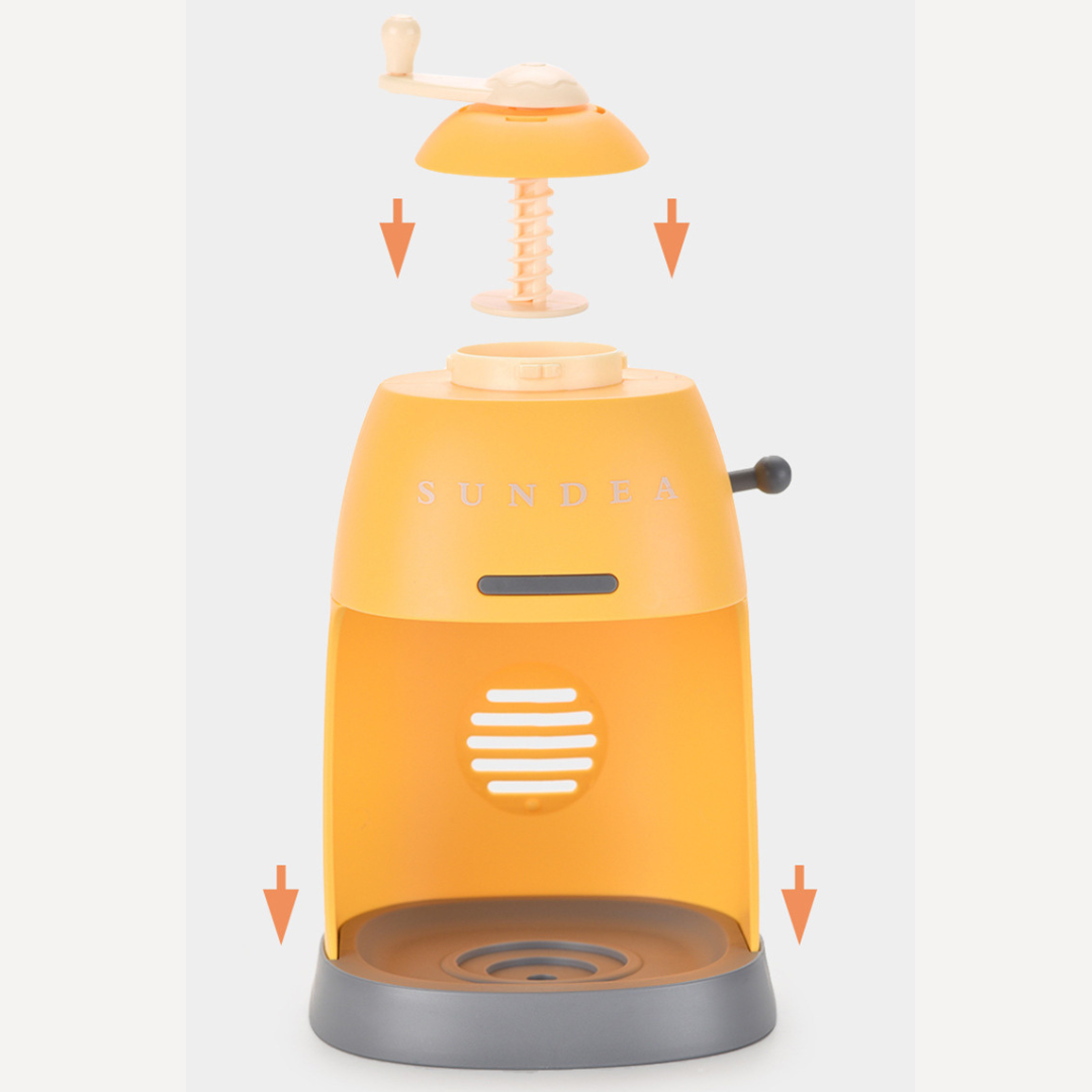 Kids Pretend Play Ice Cream Maker with Coloured Play Dough Dolly & Belly